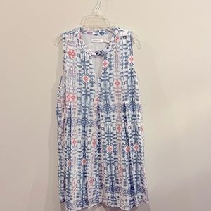 Cute Blu Pepper Pastel Print Dress